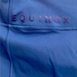 Equinox Royal Blue Leggings with Pockets! Size M or L (no tag)